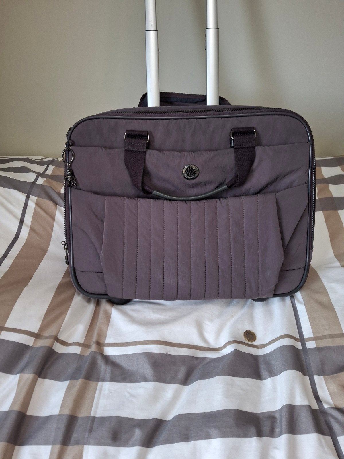 KIPLING LAPTOPTAS/ TROLY, Ophalen of Verzenden, 30 cm of meer, Wieltjes