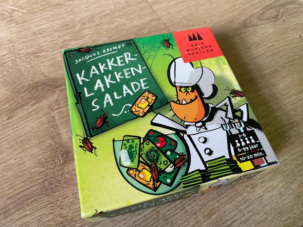 Kakkerlakkensalade, Hobby en Vrije tijd, Gezelschapsspellen | Kaartspellen, Ophalen of Verzenden, Zo goed als nieuw