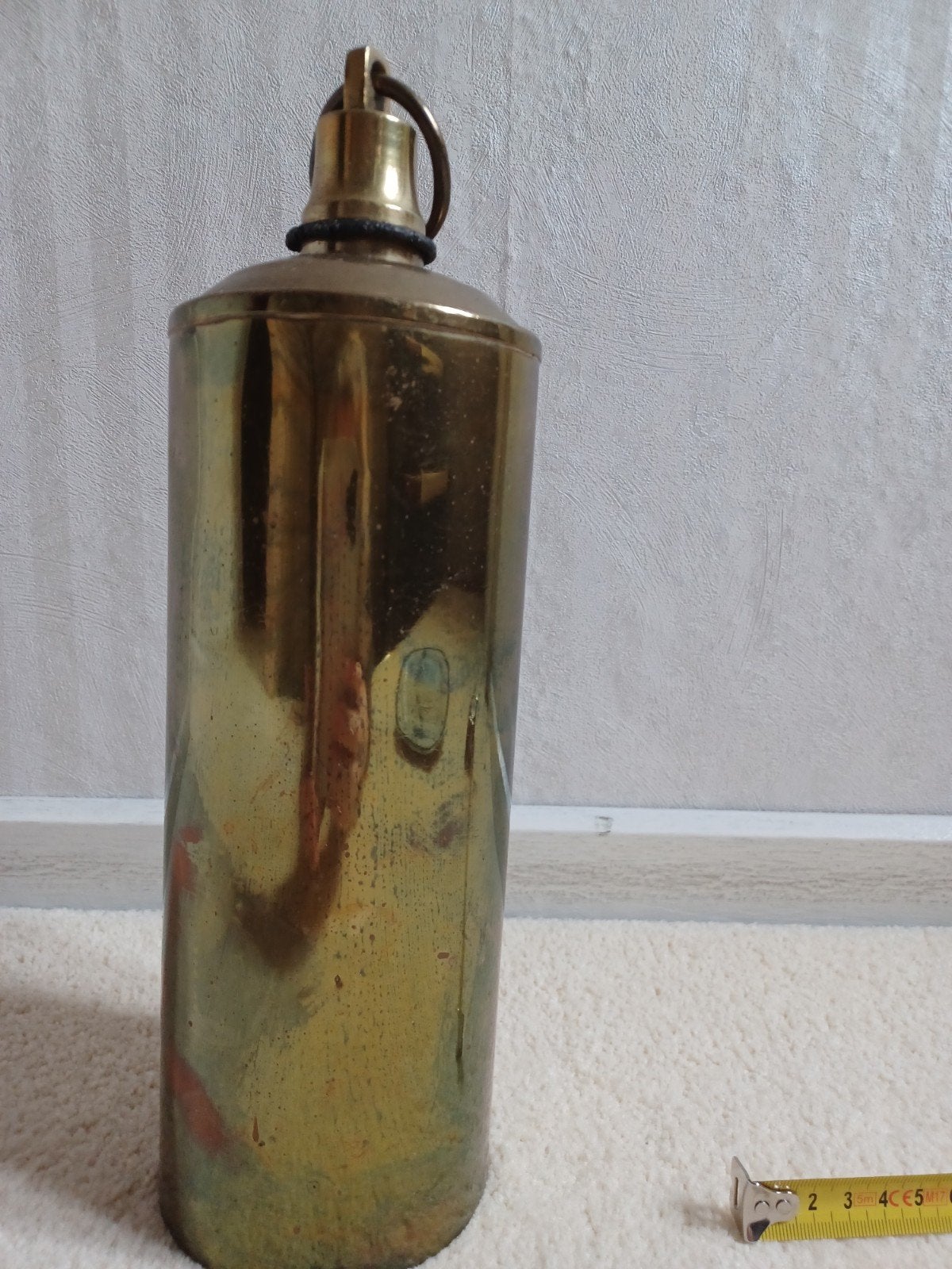 Antieke Koperen Kruik, Antiek en Kunst, Ophalen of Verzenden, Koper