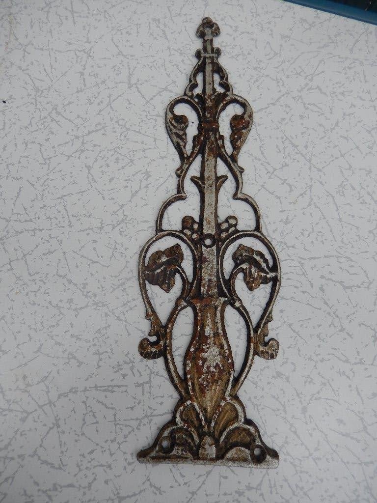 Antiek espagnolet beslag / raamornament - Jugendstil, Antiek en Kunst, Ophalen of Verzenden