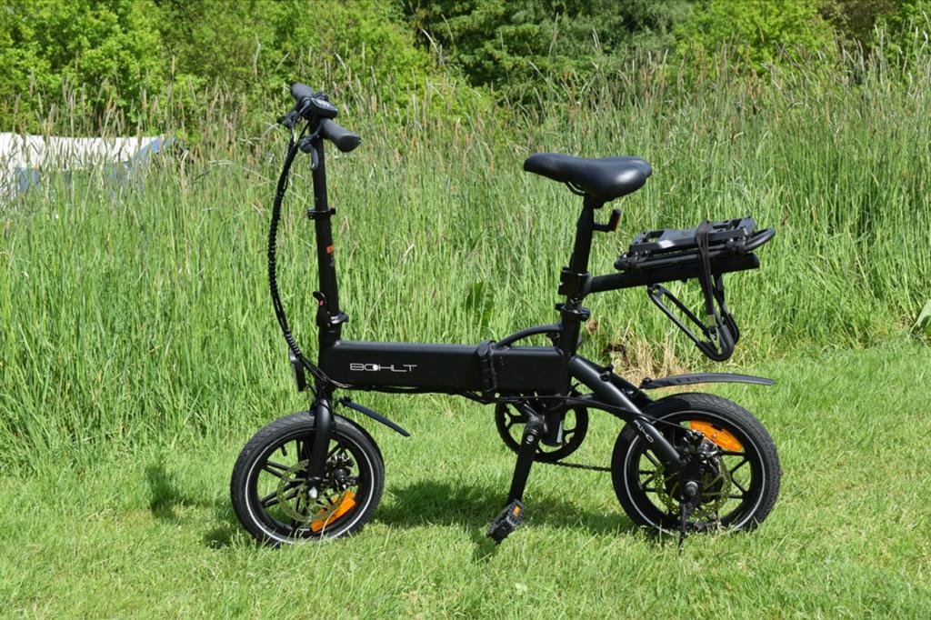 Bohlt R140 elektrische vouwfiets - ZGAN slechts 78km gereden, Ophalen, Zo goed als nieuw, Totaal opvouwbaar, Overige merken