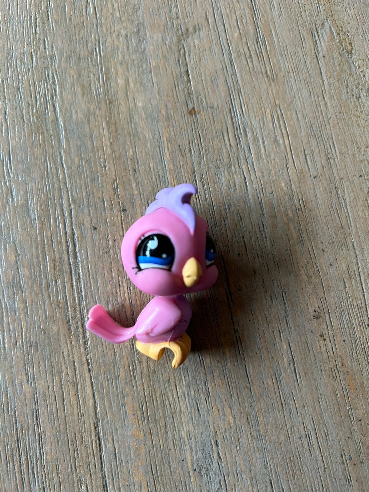 Pink purple cockatoo bird, Ophalen of Verzenden, Gebruikt