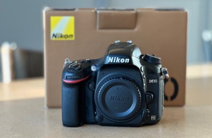 Nikon D610 body occasion, Spiegelreflex, Ophalen of Verzenden, Nikon Europe B.V., Geen optische zoom