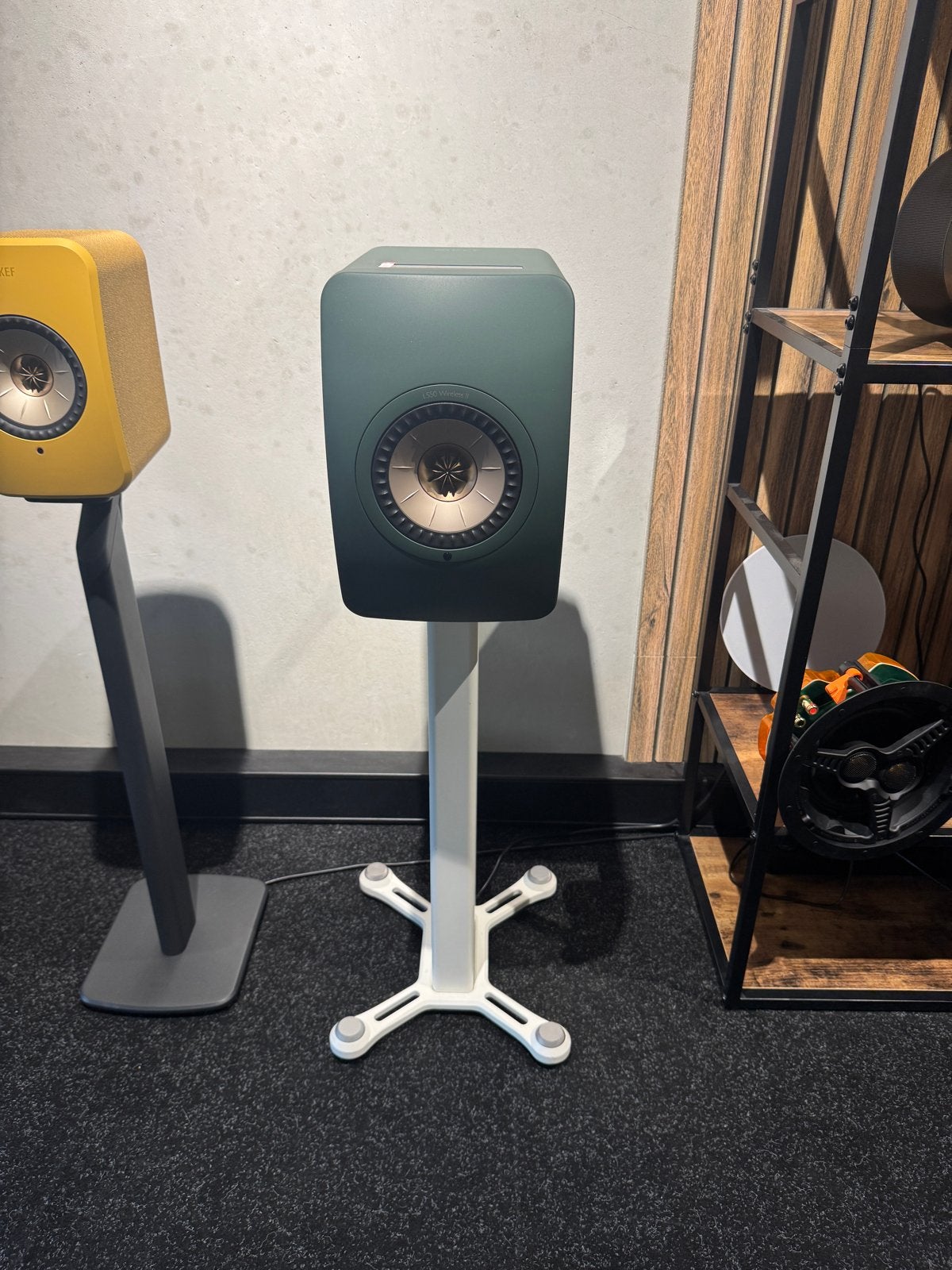 Kef LS50 Wireless II - Moss Green Hifi Speaker, 150 watt of meer, Stereo speakers, Nieuw, Ophalen of Verzenden