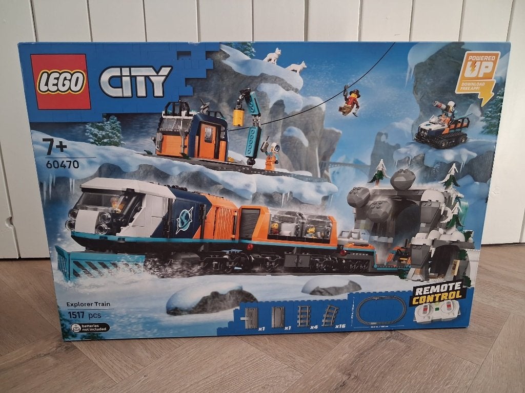 LEGO 60470 City: Onderzoekstrein op de Noordpool, City, Lego, Nieuw, Ophalen of Verzenden