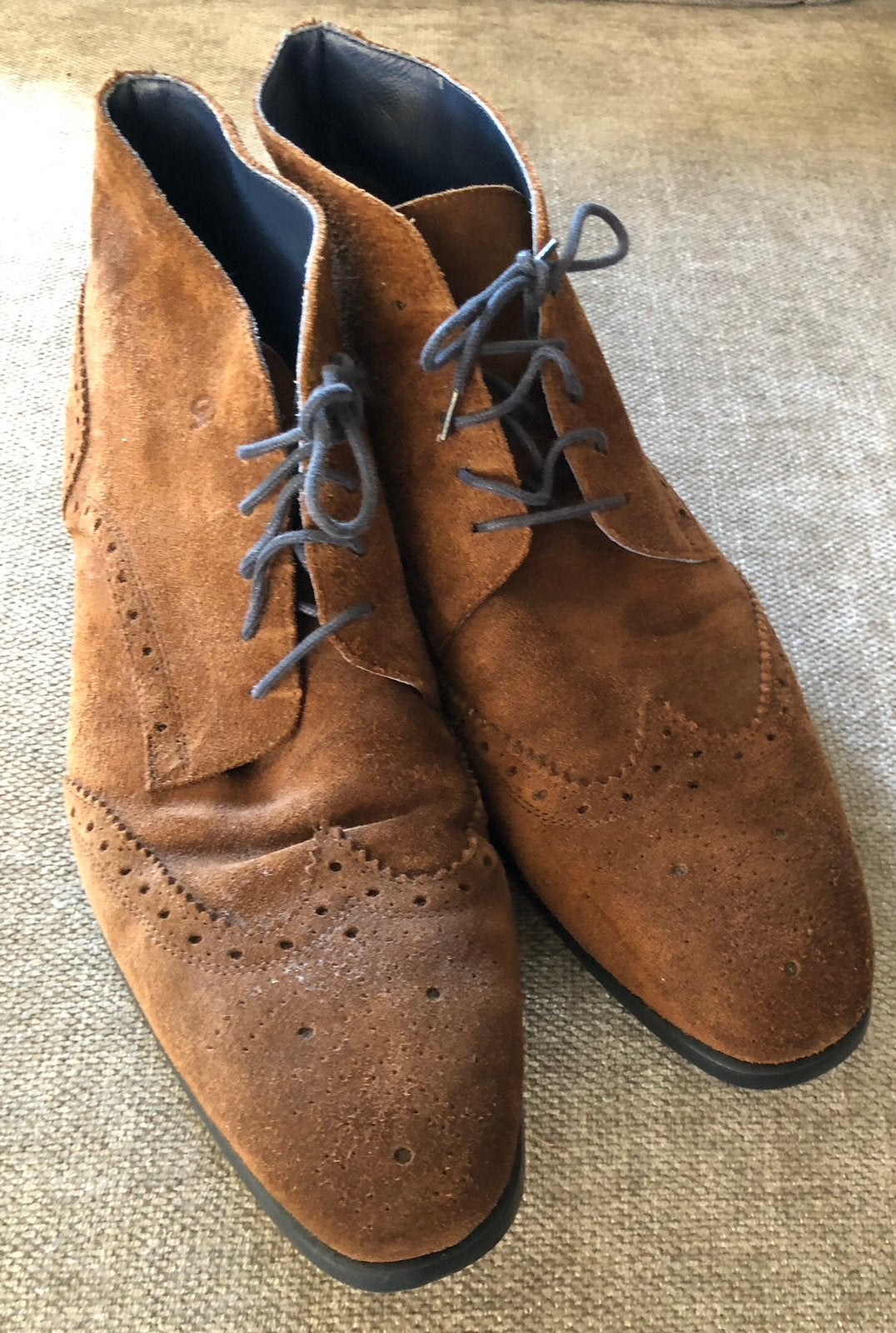 Greve suede hoge schoenen maat 11(45,5) bruin, Kleding | Heren, Schoenen, Ophalen of Verzenden, Bruin, Boots