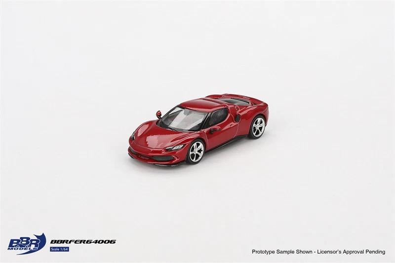 BBR 1/64 Ferrari 296GTB Rosso Imola BBR018, Verzenden, Nieuw, Auto, Overige merken