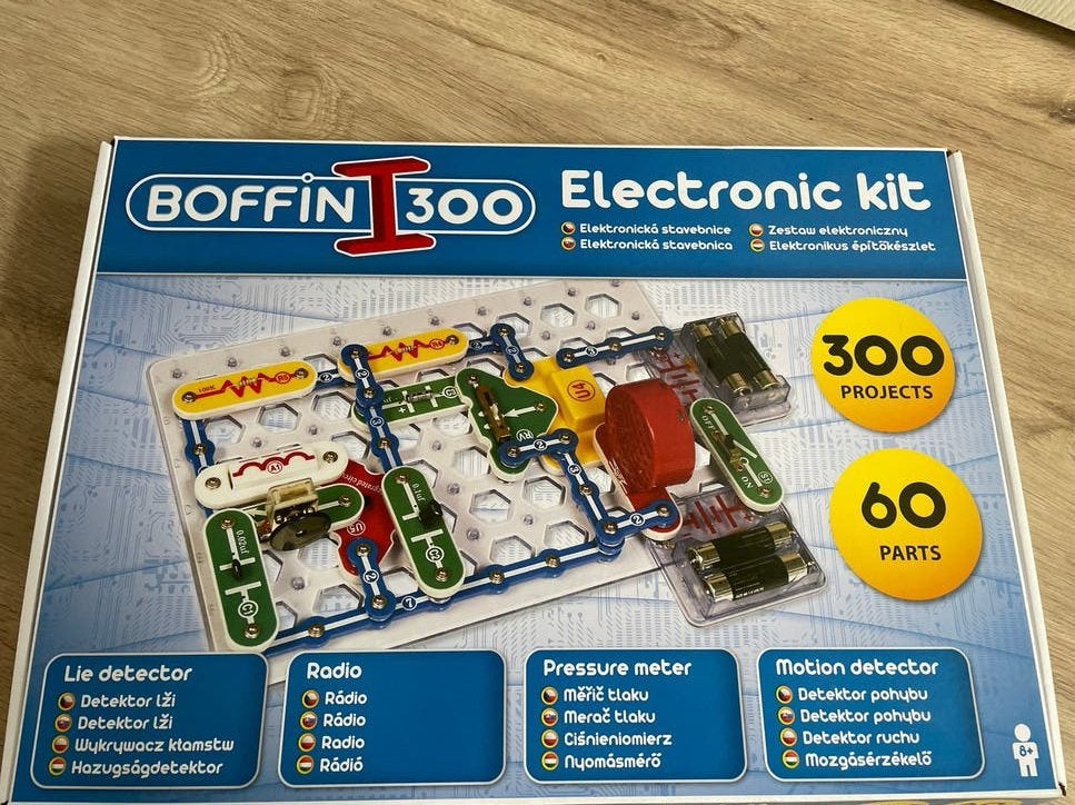 Boffin 300 Electronic Kit - Leerzame Elektronica Set, Ophalen of Verzenden, Zo goed als nieuw, Elektronica, Met geluid