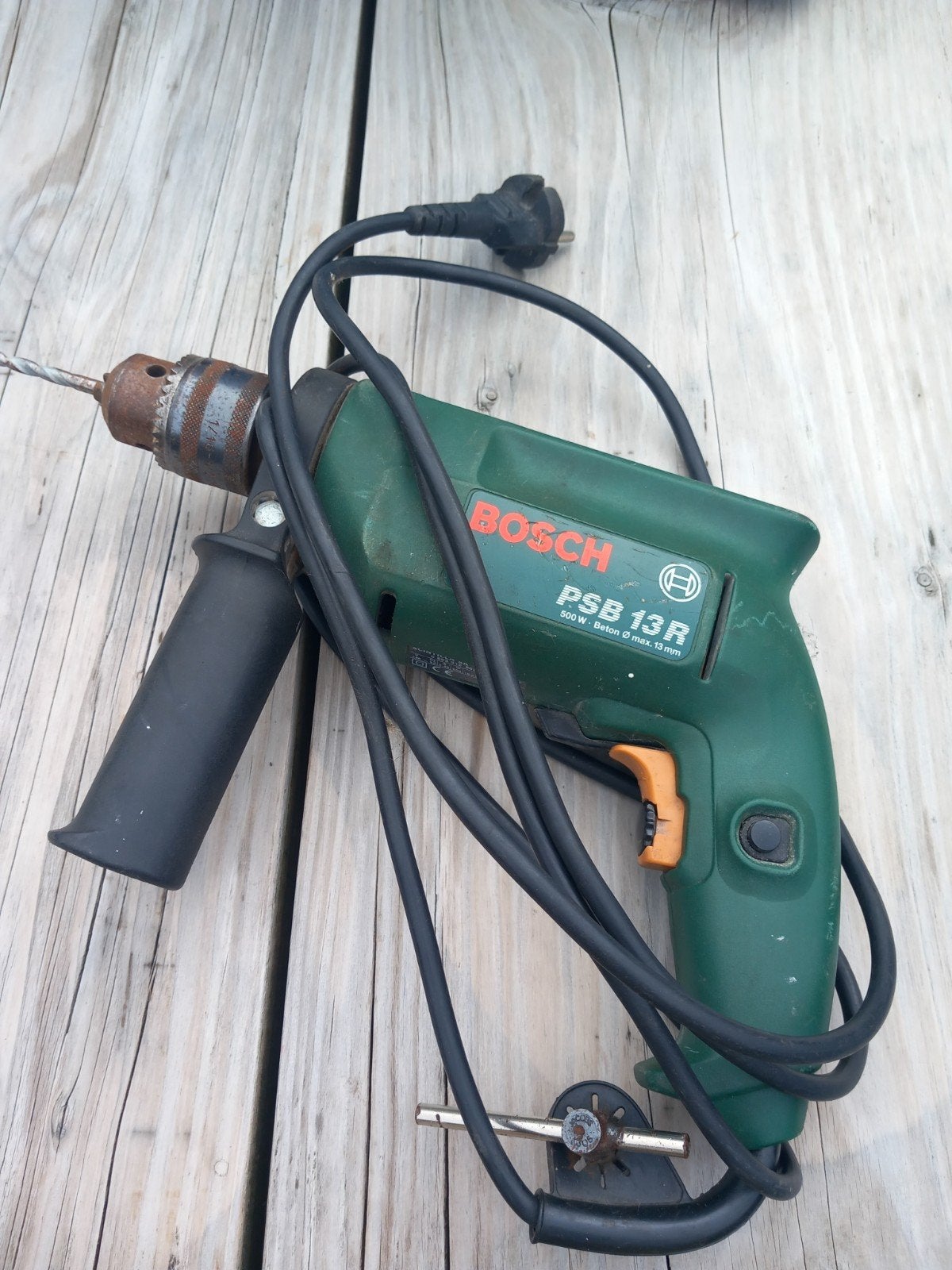 Bosch PSB 13R Klopboormachine 500W, Boormachine, Gebruikt, Ophalen of Verzenden, Klopboormechanisme