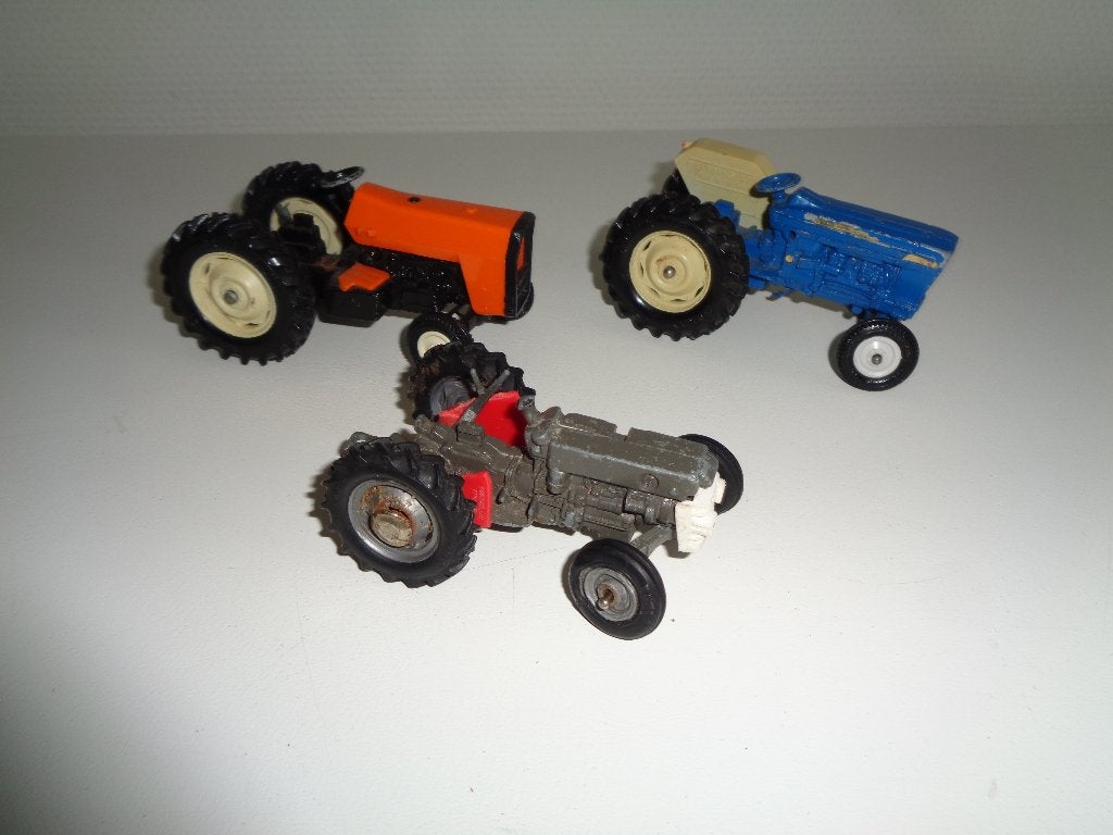 3 Britains loop/sloop trekkers., Hobby en Vrije tijd, Ophalen of Verzenden, Gebruikt, Tractor of Landbouw, Britains