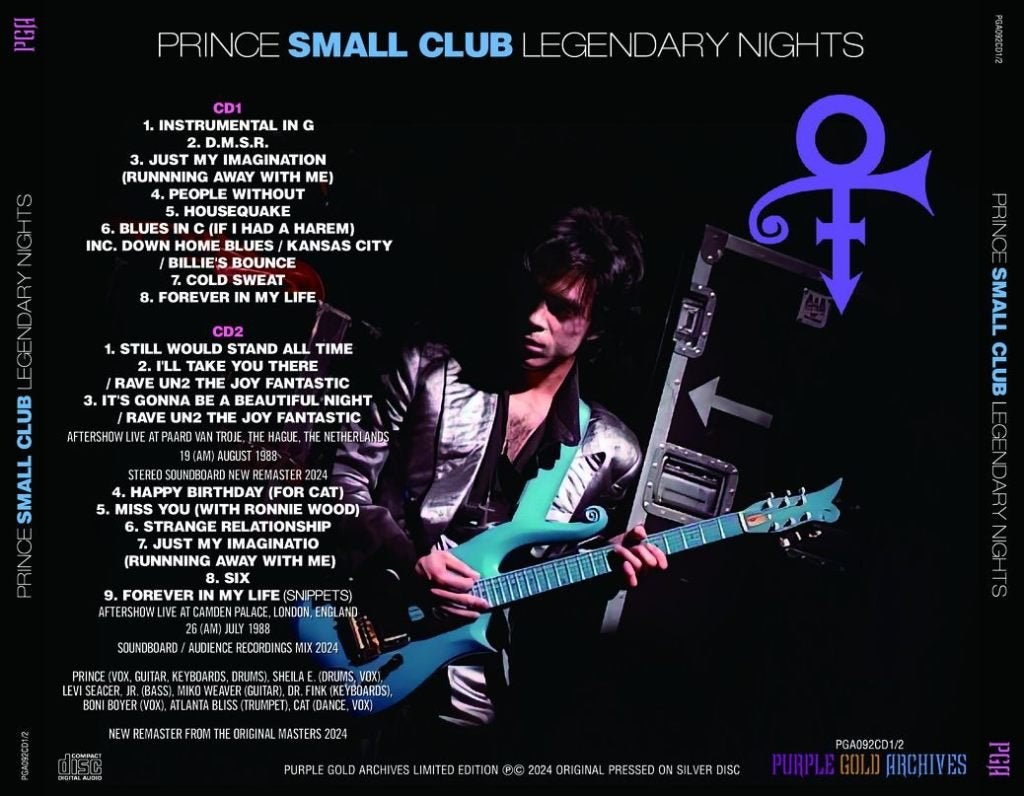 Prince - Legendary Nights (Small Club Netherlands + London), Verzenden, 1980 - 1989, Nieuw in verpakking