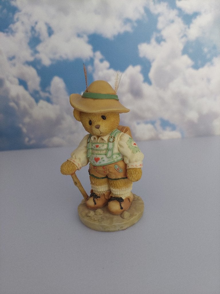 I.28. Franz (Cherished Teddies), Ophalen of Verzenden, Zo goed als nieuw, Beeldje, Cherished Teddies