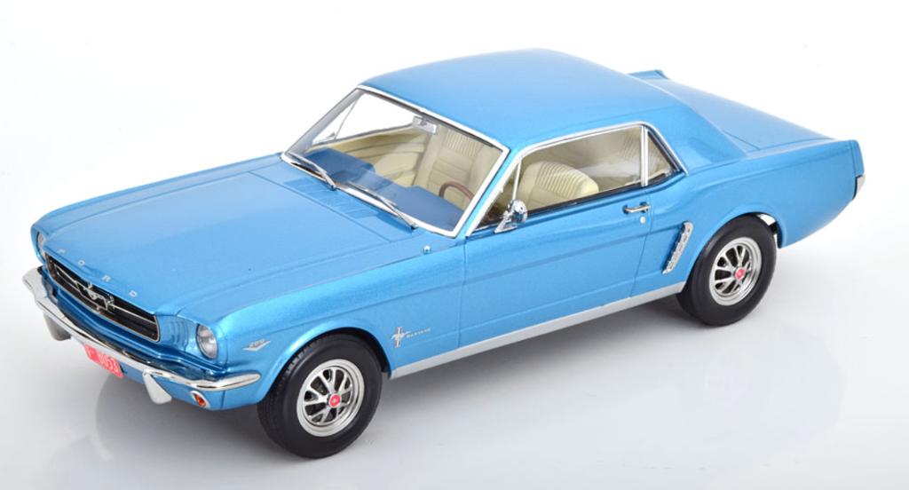 Ford Mustang Coupe 1965 Twilight Turquoise 1/18 NOREV 182800, Hobby en Vrije tijd, Modelauto's | 1:18, Verzenden, Nieuw, Auto