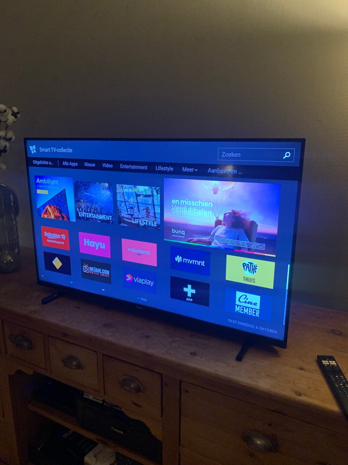 Te koop: Philips tv 43 inch, Ophalen, Philips, LED, 50 Hz