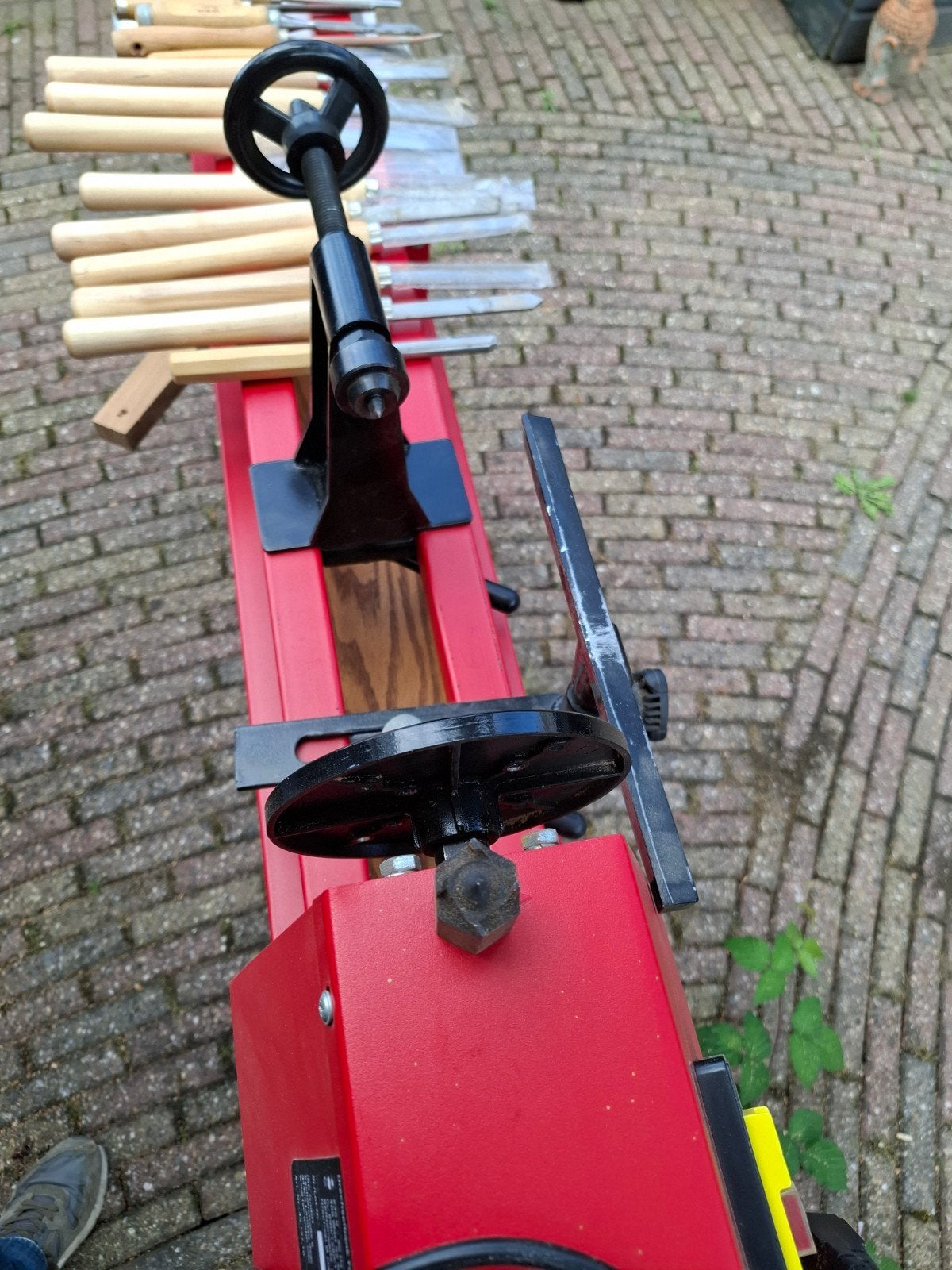 Houtdraaibank Einhell TC-WW 1000/1 met beitels - Z.g.a.n., Ophalen of Verzenden, Zo goed als nieuw