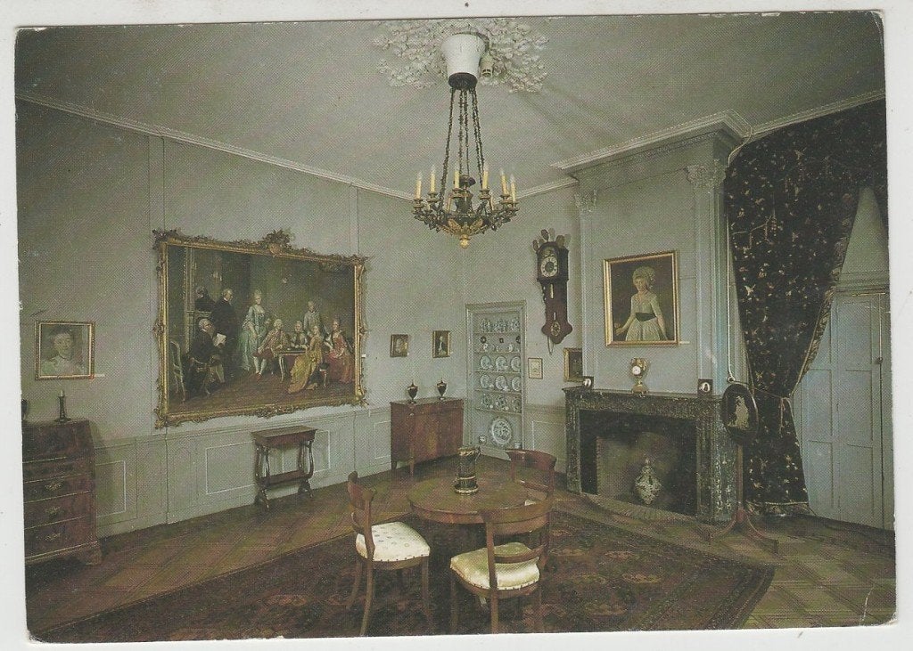 Veenklooster Grote Siccama-kamer Interieur Fogelsangh State, Verzenden, Voor 1920, Ongelopen, Friesland