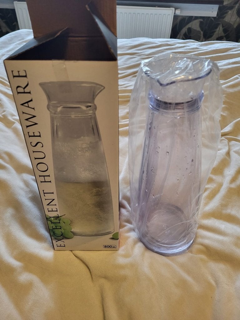 Dubbelwandige karaf - schenkkan van Excellent Houseware, Kunststof, Overige typen, Nieuw, Ophalen of Verzenden