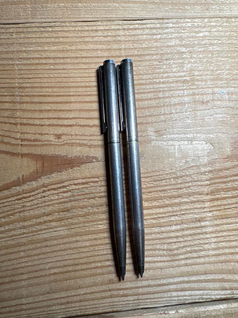 Vintage Rotring en Moret Leng & Co Pennenset, Ophalen of Verzenden, Gebruikt, Pennenset, Overige merken