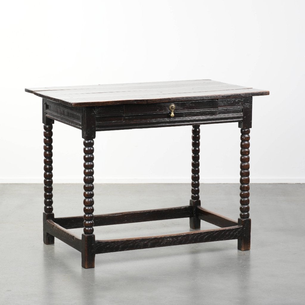 antieke Engelse side table van eikenhout uit de 18e eeuw, Antiek en Kunst, Antiek | Meubels | Tafels, Ophalen