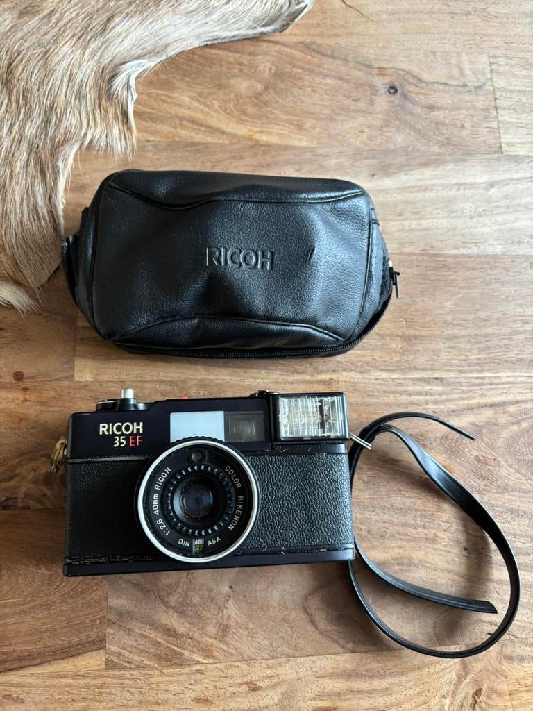 Ricoh 35 EF, Ophalen of Verzenden, Zo goed als nieuw, Compact, Overige Merken