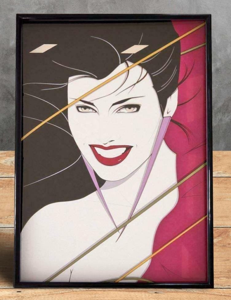 PATRICK NAGEL Duran Duran 80's Pop Art Poster in Lijst, Verzenden, Nieuw, Poster, Artwork of Schilderij