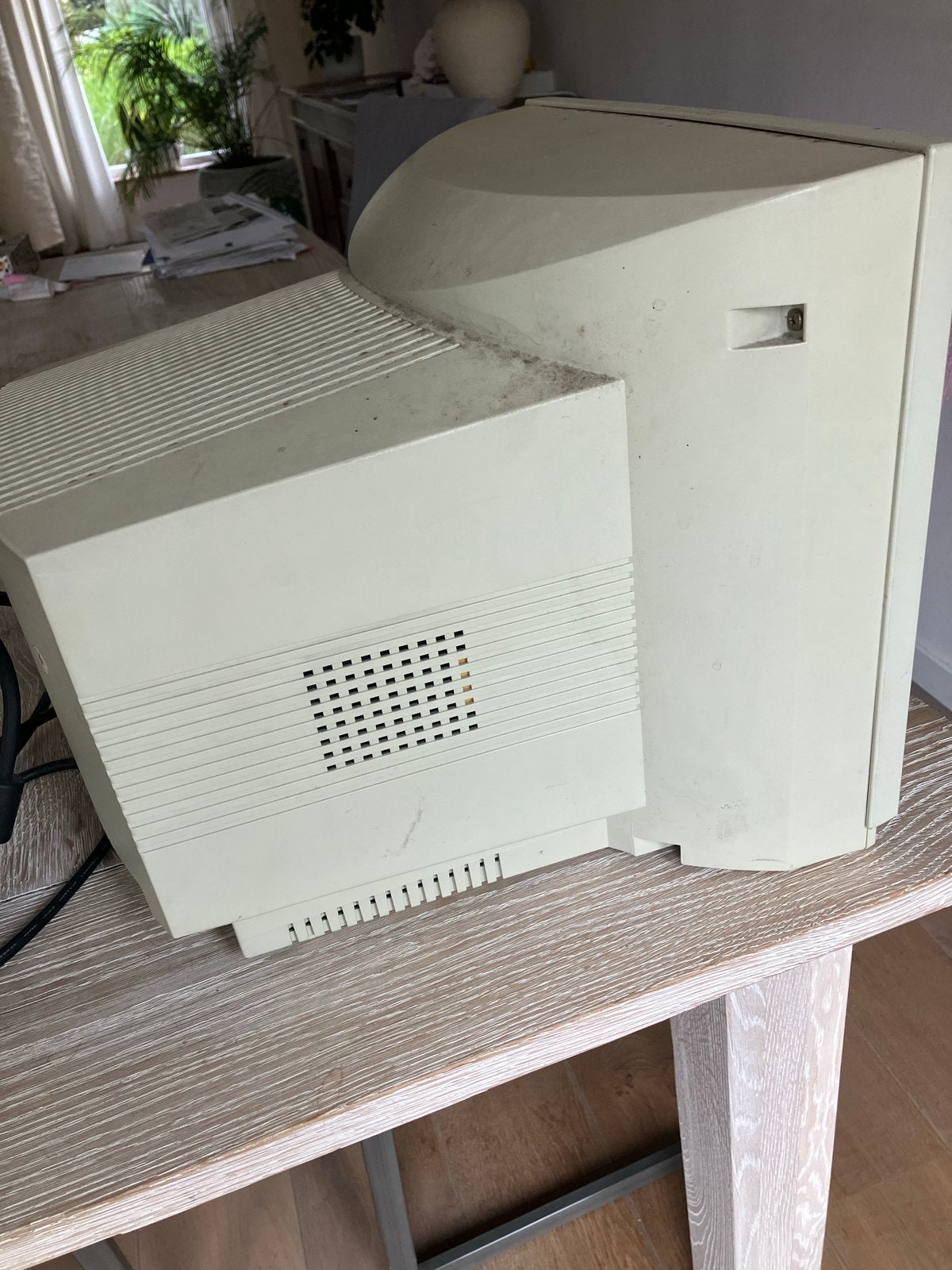 Highscreen MS 1554P CRT Monitor - Vintage Computer Scherm, Computers en Software, Gebruikt, Overige typen, Overige resoluties
