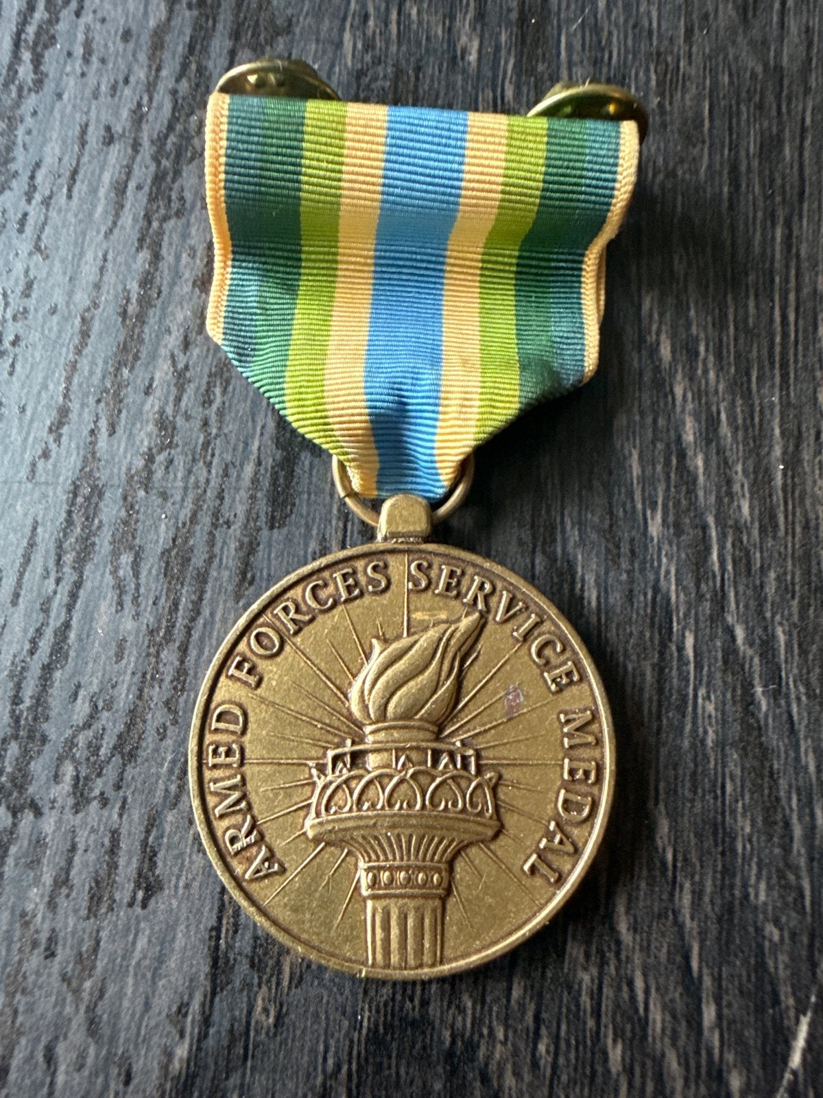 Armed Forces Service Medal - Volledige Grootte Medaille, Verzamelen, Ophalen of Verzenden