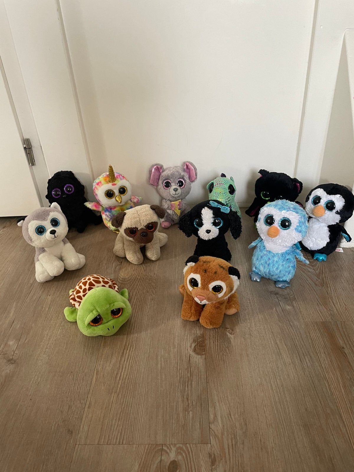 Ty knuffels:12 stuks, 20-25 cm, Ophalen of Verzenden, Zo goed als nieuw, Overige typen