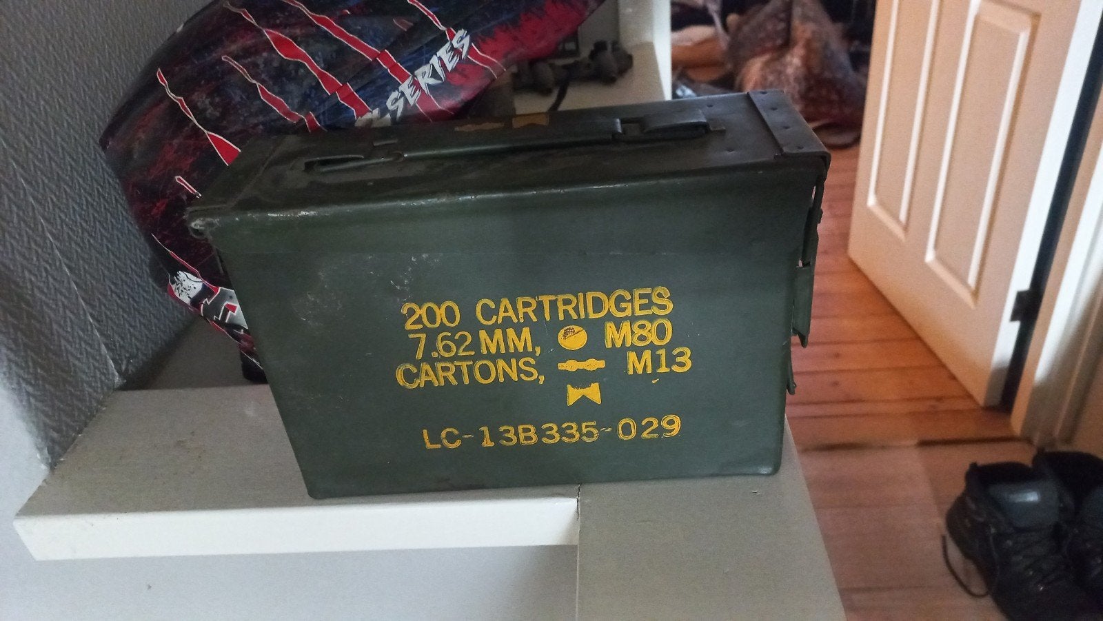 Origineel Militair Munitiekistje, Ophalen of Verzenden, Overige soorten, Overige gebieden, Kist of Geocache