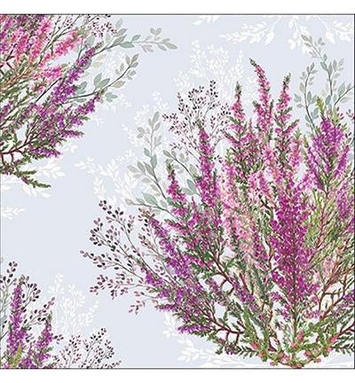Ambiente servet Calluna Struikheide 33 x 33 cm 13315690, ., Overige typen, Nieuw, Papier of Karton