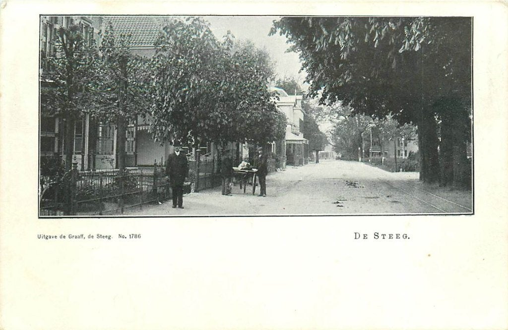701-280-029 De Steeg, Verzamelen, Ansichtkaarten | Nederland, Verzenden, Voor 1920, Gelderland
