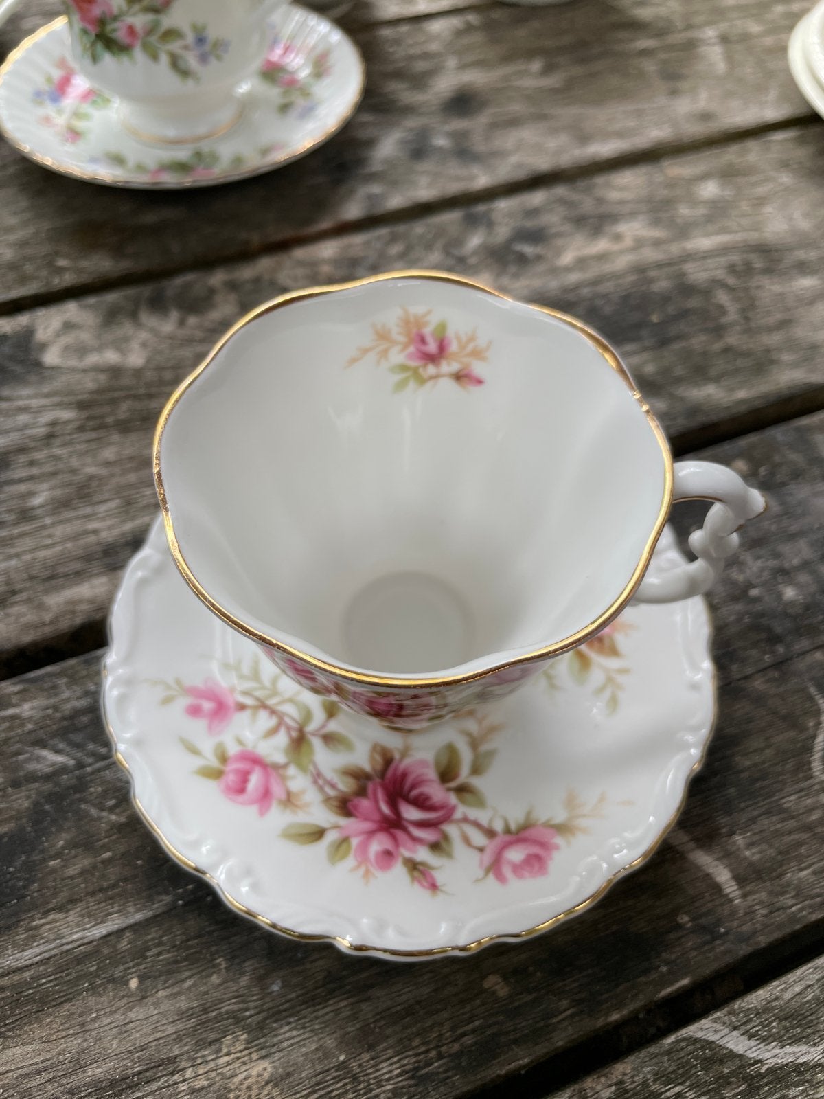 Royal Albert Romance Kop en Schotel - Fine Bone China, Ophalen of Verzenden