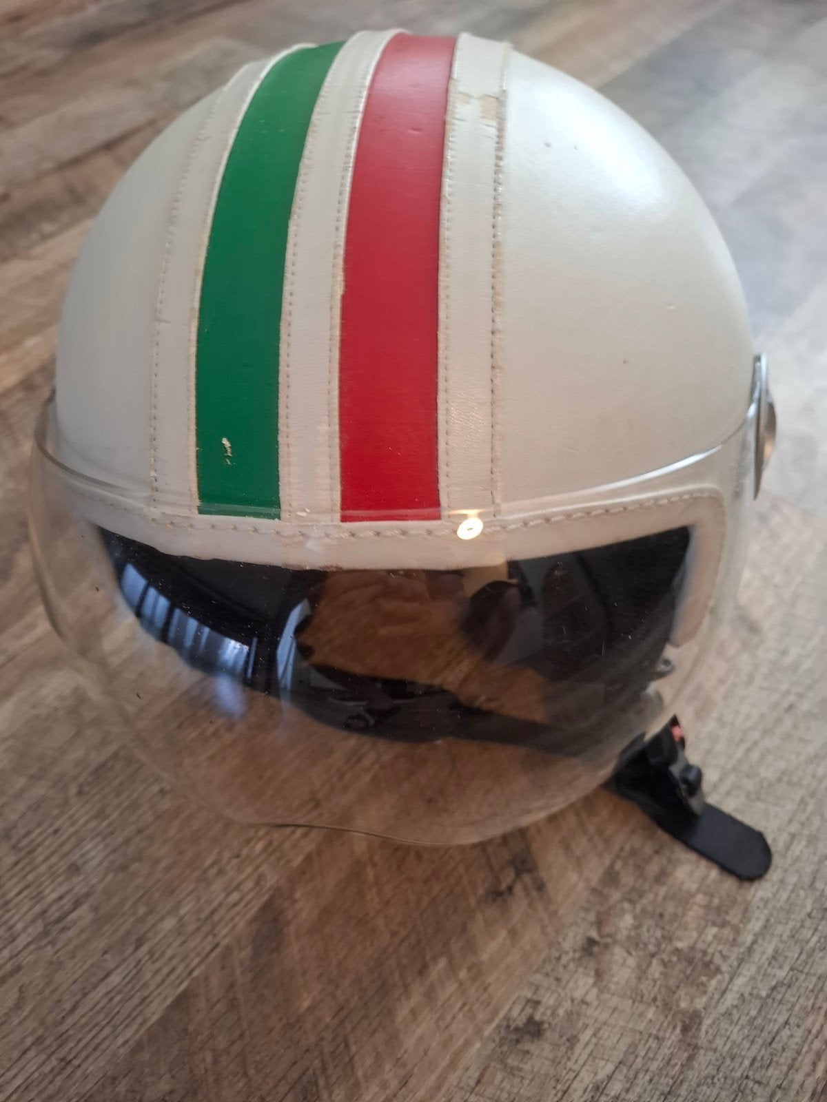 Vintage Italiaanse helm, Ophalen of Verzenden, Gebruikt