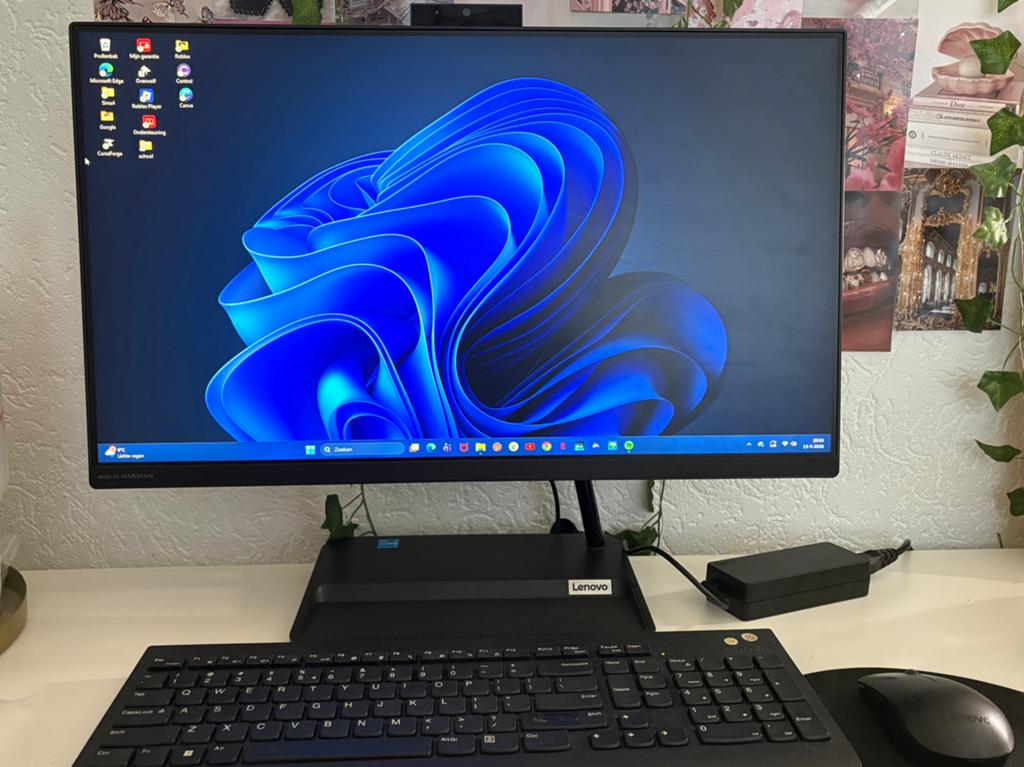 Lenovo IdeaCentre AIO 3 All-in-One PC i3 8GB 256GB SSD, Verzenden, Met monitor, 8 GB, Virtual Reality