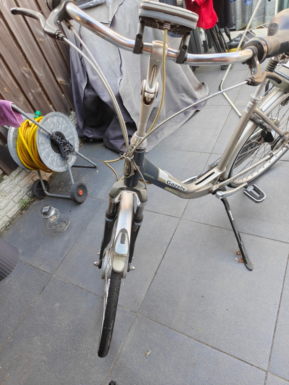 Gazelle Orange Innergy elektrische fiets met zilveren accu, Ophalen, Gebruikt, 50 km per accu of meer, Gazelle