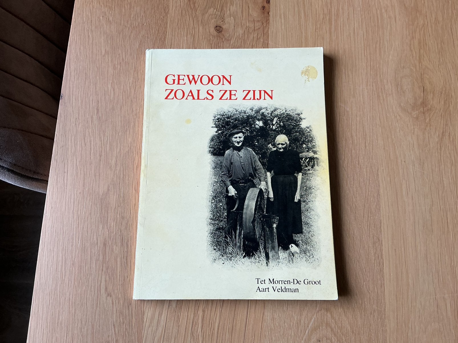 Gewoon zoals ze zijn” door Tet Morren-De Groot en A. Veldman, Boeken, Ophalen of Verzenden, 20e eeuw of later, Gelezen