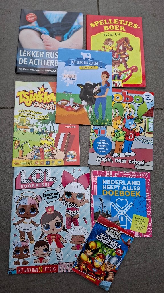 8 doeboekjes – NIEUW, Ophalen of Verzenden, Nieuw, Overige onderwerpen, Geschikt voor kinderen
