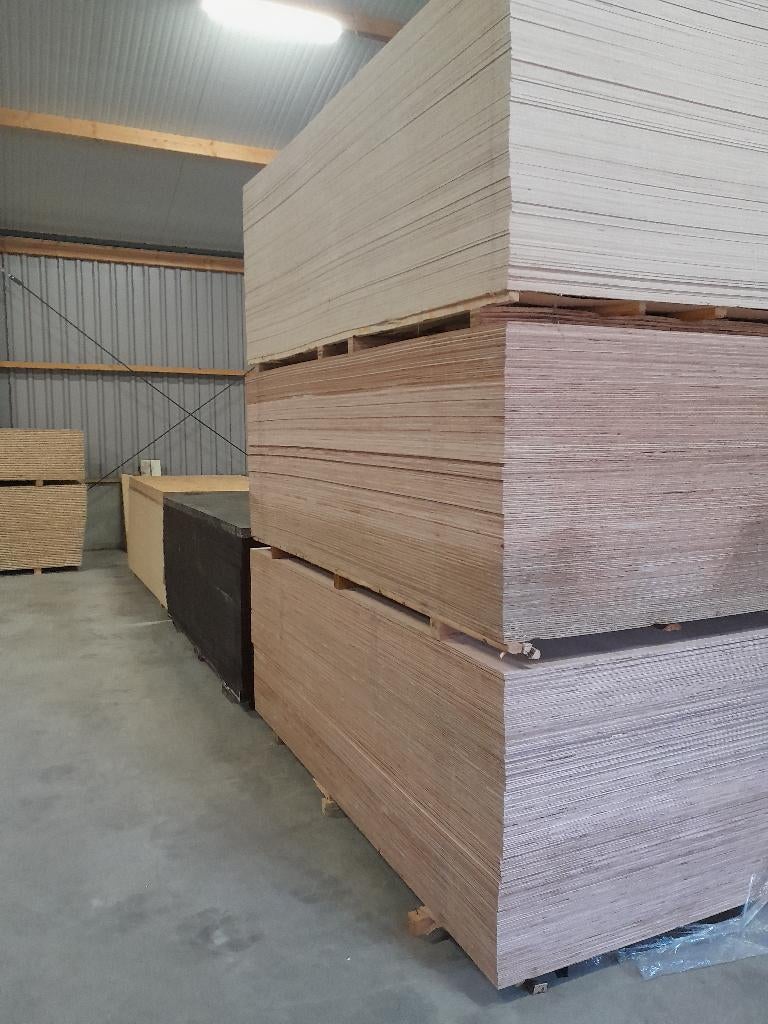 multiplex mix hardhout, underlayment, OSB, betonplex, Doe-het-zelf en Verbouw, Hout en Planken, Minder dan 25 mm, Overige typen