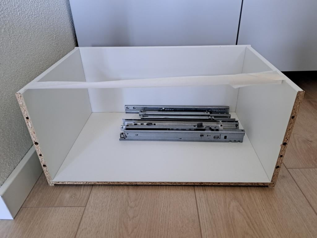 IKEA Besta lade (zonder frontje), Huis en Inrichting, Kasten | Ladekasten, Ophalen, Gebruikt, 1 of 2 laden, 50 tot 100 cm