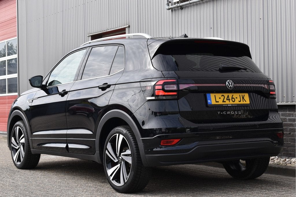 Volkswagen T-Cross 1.0 TSI R-Line Adaptive cruise, Carplay,, Voorwielaandrijving, Automatische klimaatregeling, T-Cross, Gebruikt