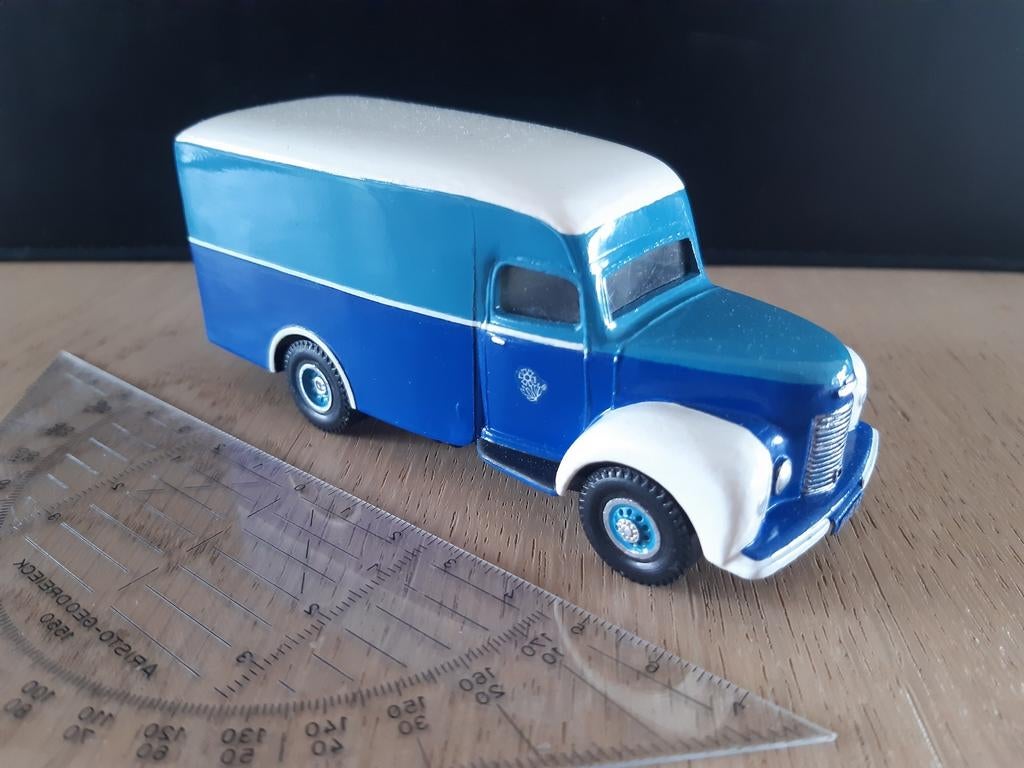 Dinky Toys Commer blauw/wit, Ophalen of Verzenden, Zo goed als nieuw, Bus of Vrachtwagen