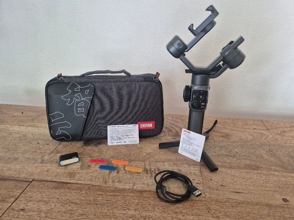Zhiyun Smooth 5 Gimbal, Ophalen of Verzenden, Zo goed als nieuw, Minder dan 150 cm, Overige typen