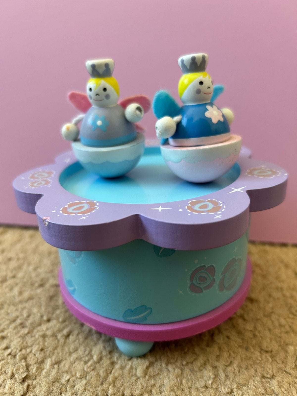 Muziekdoosje met draaiende prinsesjes, Ophalen, Gebruikt, Meisje