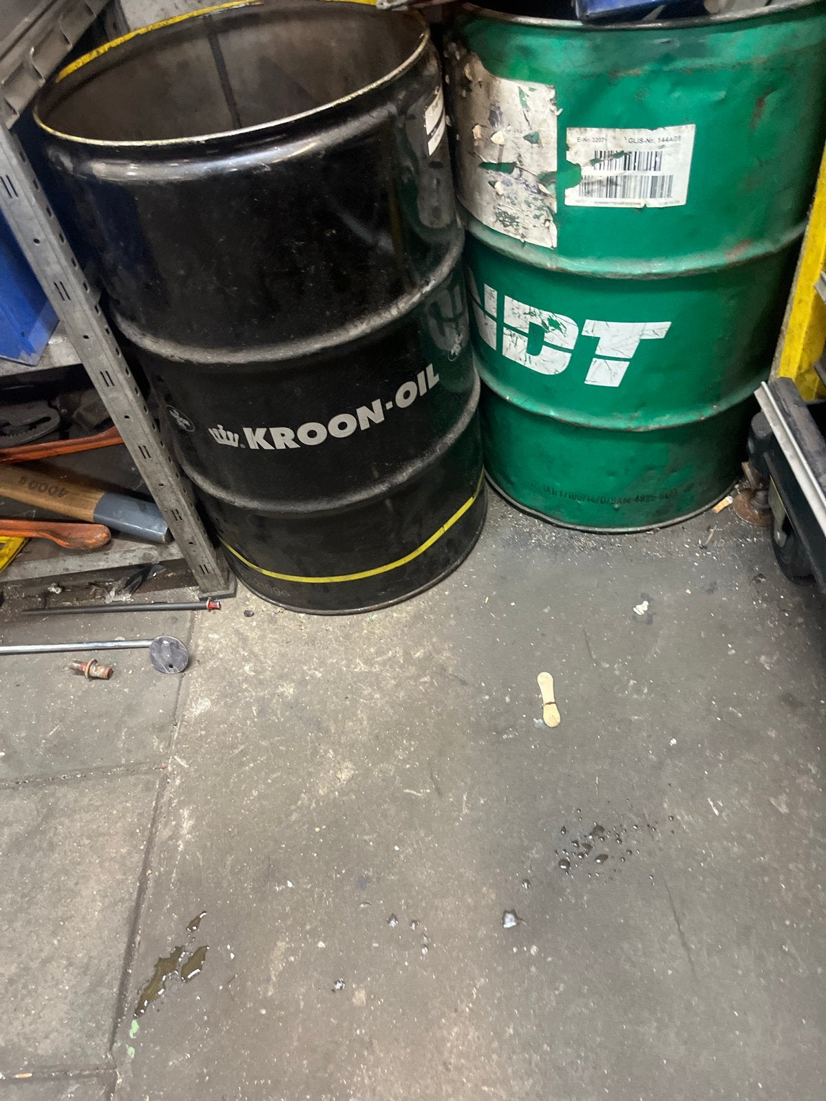 Vuurtonnen 60 liter en 210 liter, Ophalen of Verzenden, Gebruikt, Vuurton