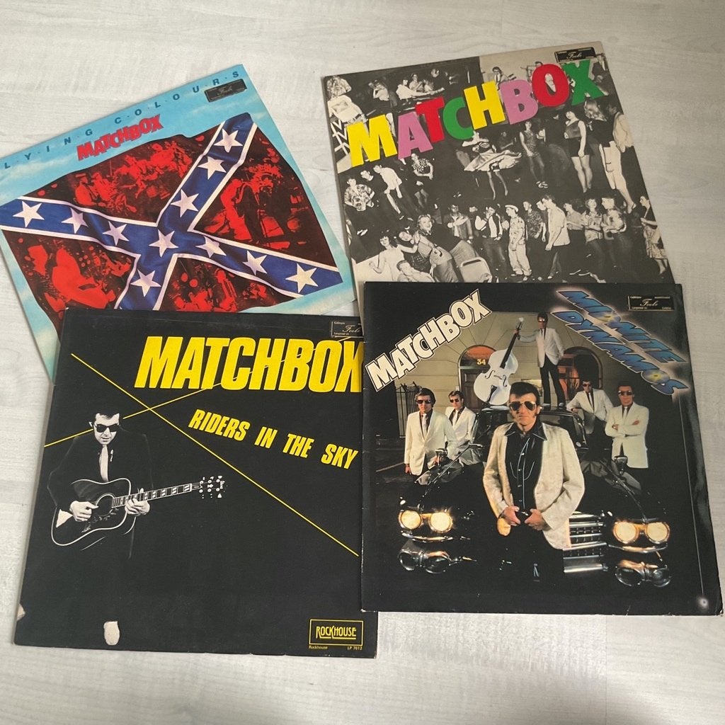 Matchbox - 4 LP's, LP, Gebruikt, Pop, Overige formaten
