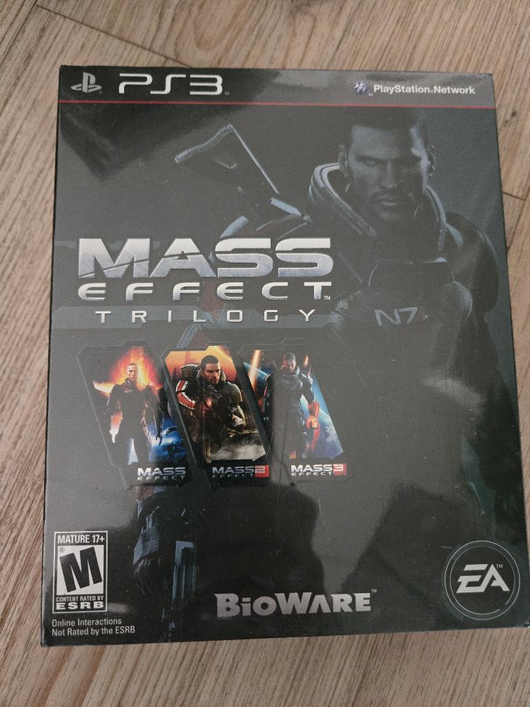 Mass Effect Trilogy PS3 Sealed US, Avontuur en Actie, Vanaf 18 jaar, 1 speler, Ophalen of Verzenden