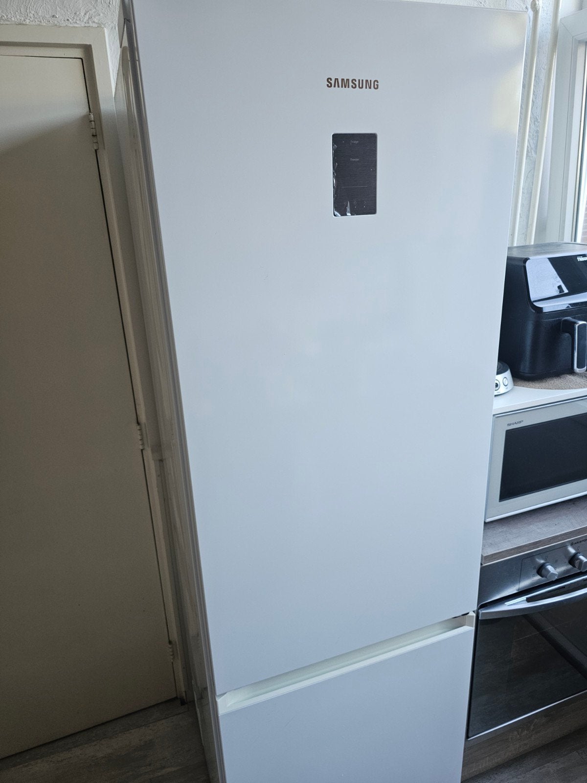 Samsung RB36T672CWW koel/vries, Ophalen, Gebruikt, 200 liter of meer, 60 cm of meer