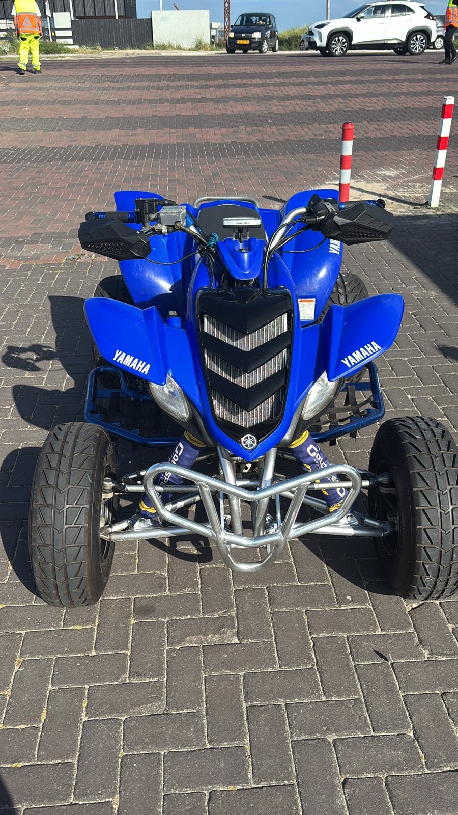 Yamaha raptor 660, Ophalen