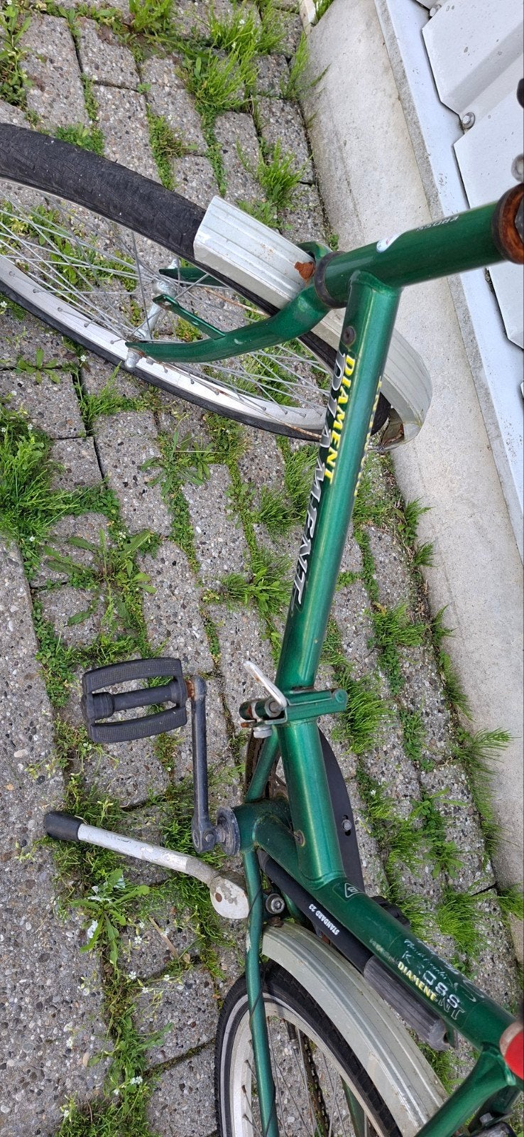 Diamant Vouwfiets - Groen, Fietsen en Brommers, Fietsen | Vouwfietsen, Gebruikt, Ophalen of Verzenden, V, V