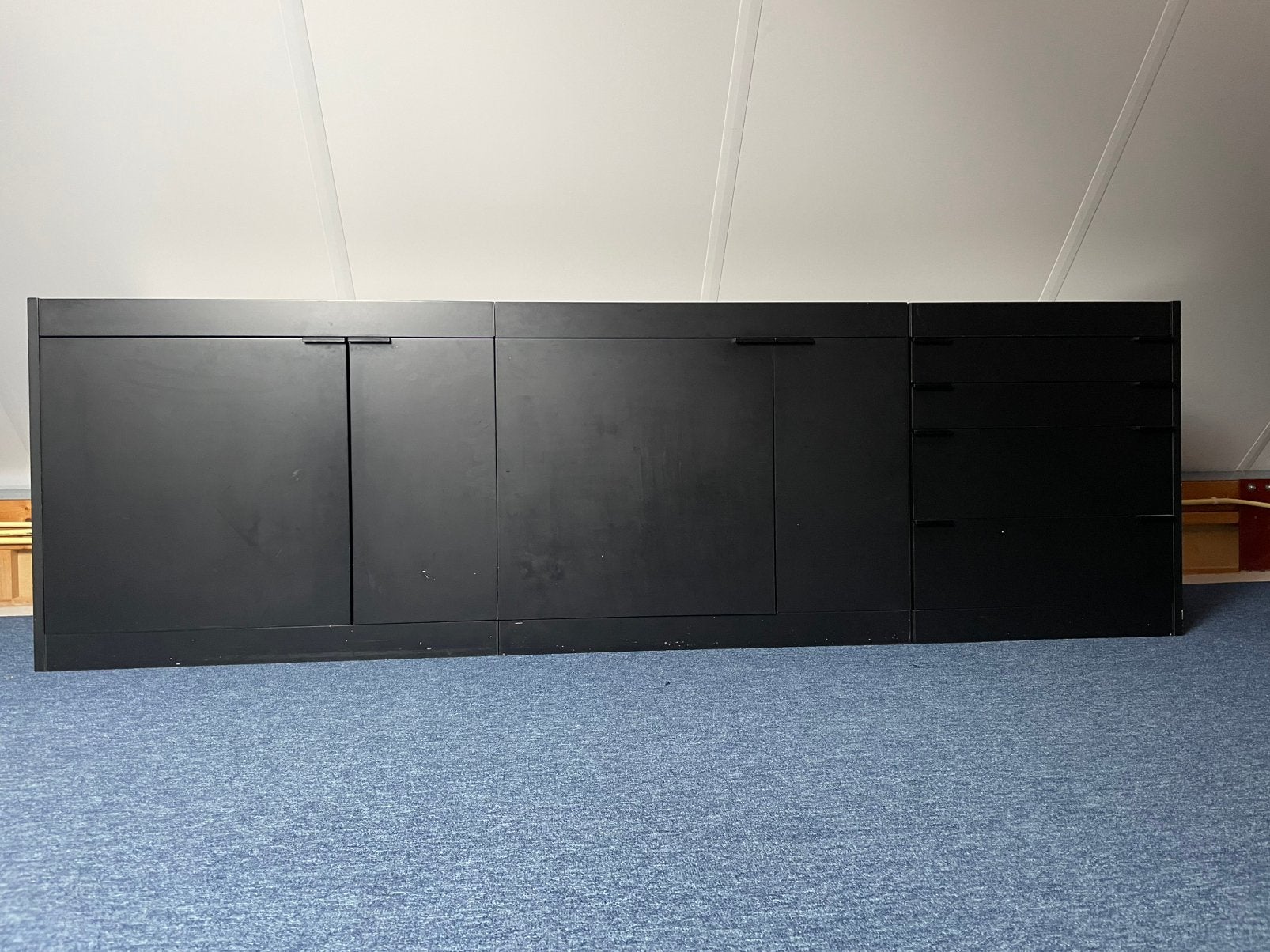 Pastoe L serie driedelig dressoir, Ophalen, Gebruikt, 200 cm of meer, Minder dan 100 cm